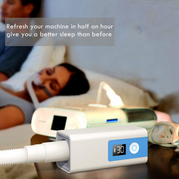 CPAP Cleaner and Sanitizer-Ozone Portable Travel Disinfector Machine with LED Display - Image 7